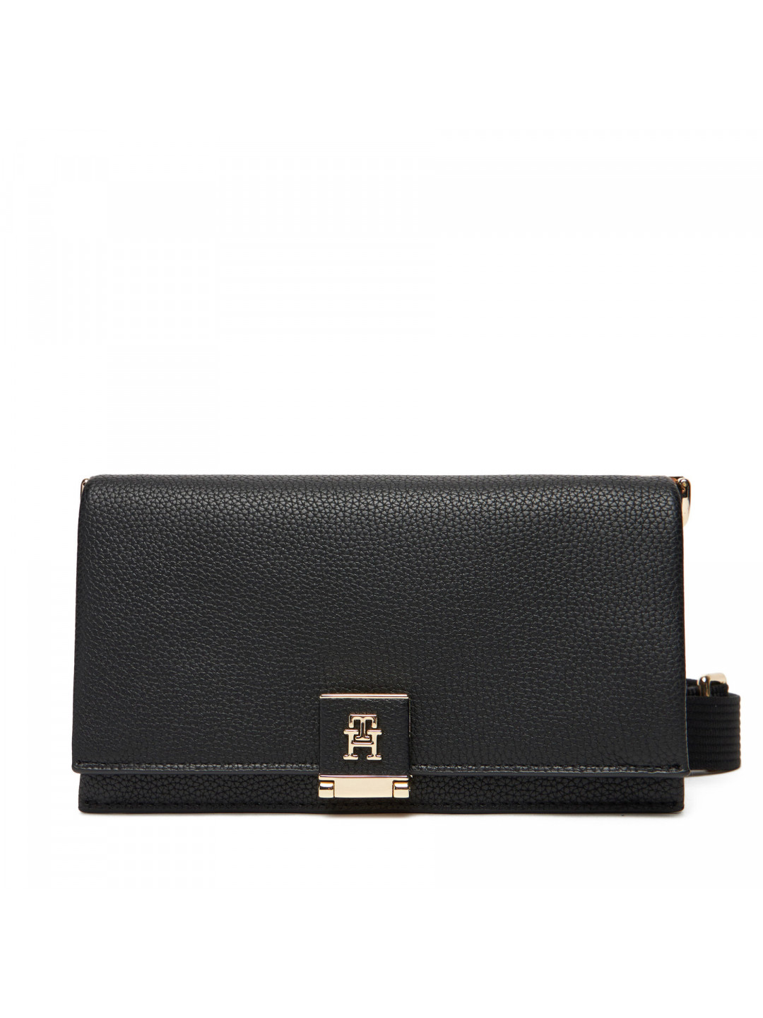 Kabelka Tommy Hilfiger Th Her Mini Crossover AW0AW17949 Černá